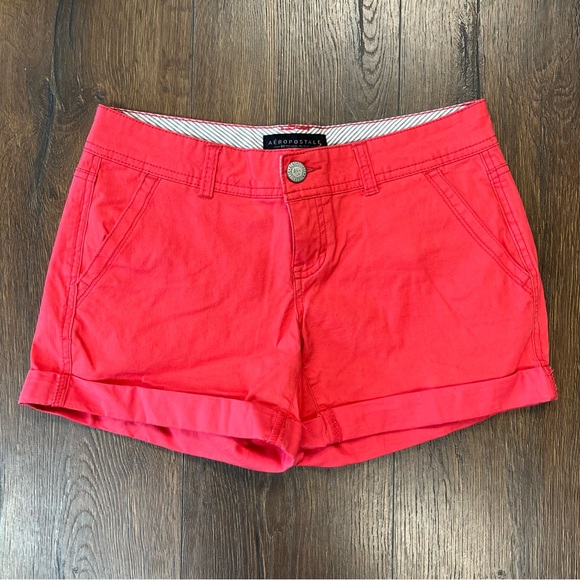 Aeropostale Shorts Aeropostale Midi Twill Shorts Sz Poshmark
